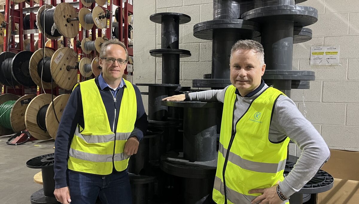 Hans Joachim Motzfeldt, Miljø- og bærekraftsansvarlig i Kesko Norge og Åge Randen, Produktsjef Egne Merkevarer i Kesko Norge.