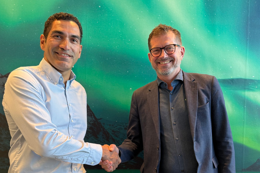 Lars Edvinsen, Partnerdirektør i SmartCraft og Knut Klefsås, Kjededirektør i Elfag