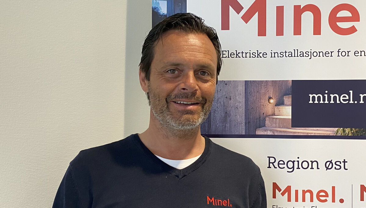 Daglig leder Geir Atle Sangnæs i Minel Gjøvik