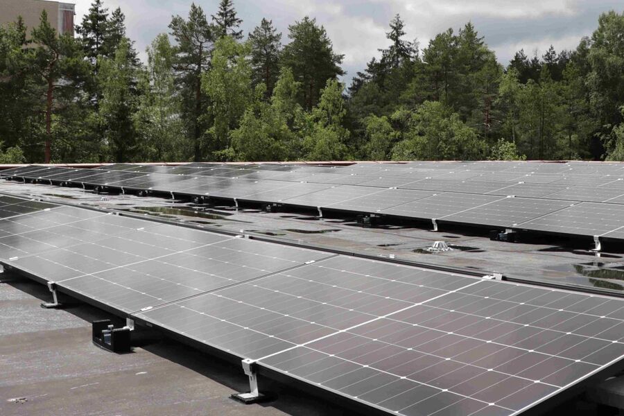 Klimaetaten i Oslo kommune foreslår å tidoble byens solenergikapasitet innen 2040. Foto: Ellen Omland