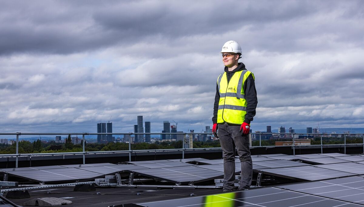 Regjeringen har endret regelverket for solkraft.  Illustrasjonsfoto