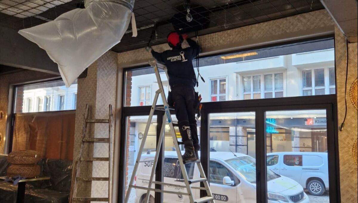 Sofienberg Elektro er siste elektrobedrift så langt i år som er konkurs. Foto fra selskapets hjemmeside.