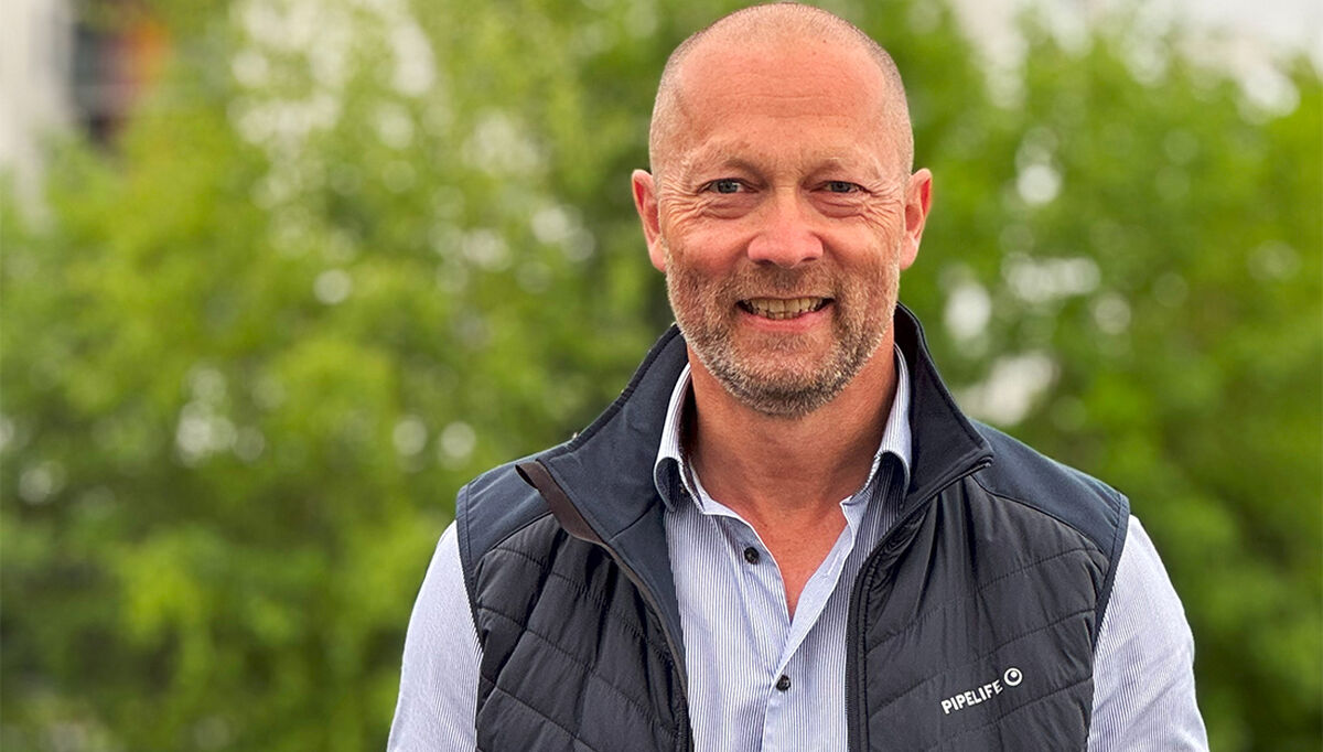Jørn Fragge, salgs- og markedsdirektør i Pipelife Norge
