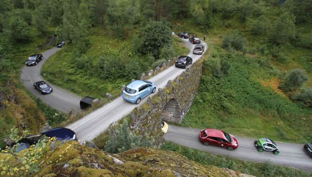 Nå er det faktisk vanskeligere å finne en kommune uten hurtiglader enn med. Foto: Ståle Frydenlund/Norsk elbilforening