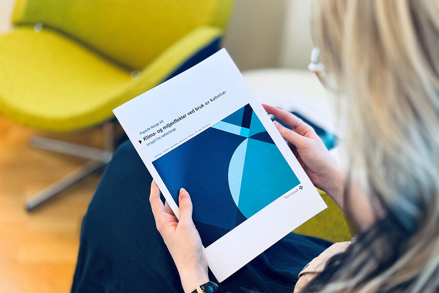 Rapporten viser at resirkulering av aluminium fra kabler kan gi 93 % lavere utslipp sammenlignet med nyproduksjon.