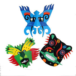 Fotografi av meksikanske masker