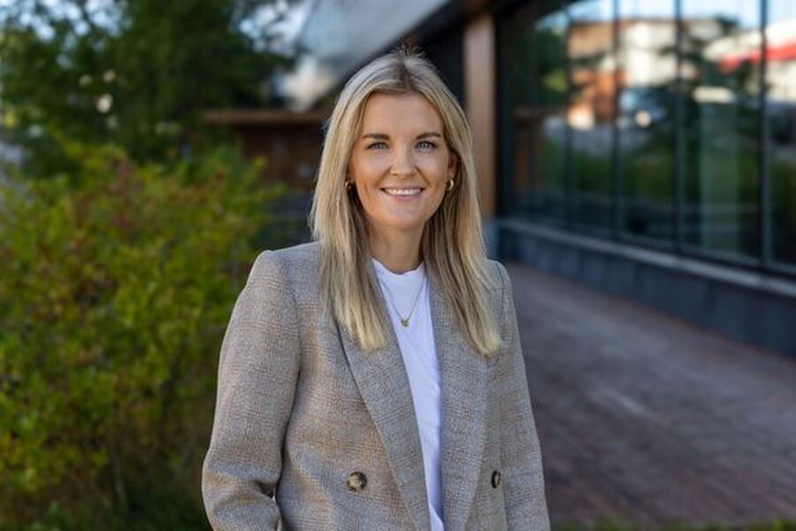Stine Fjærli Sjøthun er ny divisjonsdirektør for byggautomasjon i GK. Foto: Håvard Storvestre GK Gruppen