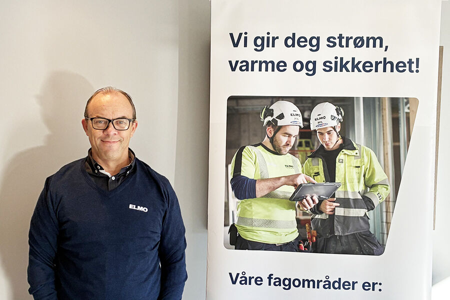 Joar Indergård, daglig leder i Elmo Teknikk AS, mener at manglende forutsigbarhet som følge av endringer i regelverk og politiske prioriteringer skaper utfordringer i et langsiktig tidsperspektiv for elektrobransjen. - Enova og politiske myndigheter må sørge for å sikre et mer stabilt og langsiktig rammeverk.