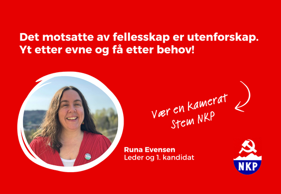Vær en kamerat, stem NKP