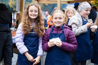 Barn på matlystfestivalen