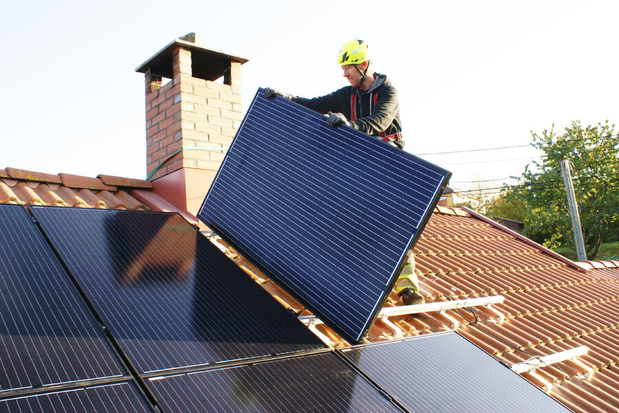 Et nytt solkart viser hvor mye energi Norge kan produsere fra solceller.. Illustrasjonsfoto: Otovo