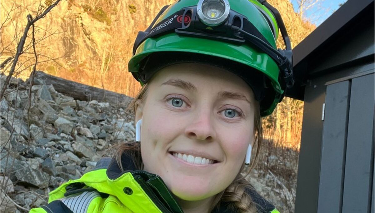 Energimontør Anne-Marte Mehammer i nettselskapet BKK ble kåret til Årets kraftkvinne 2024.  Foto: privat