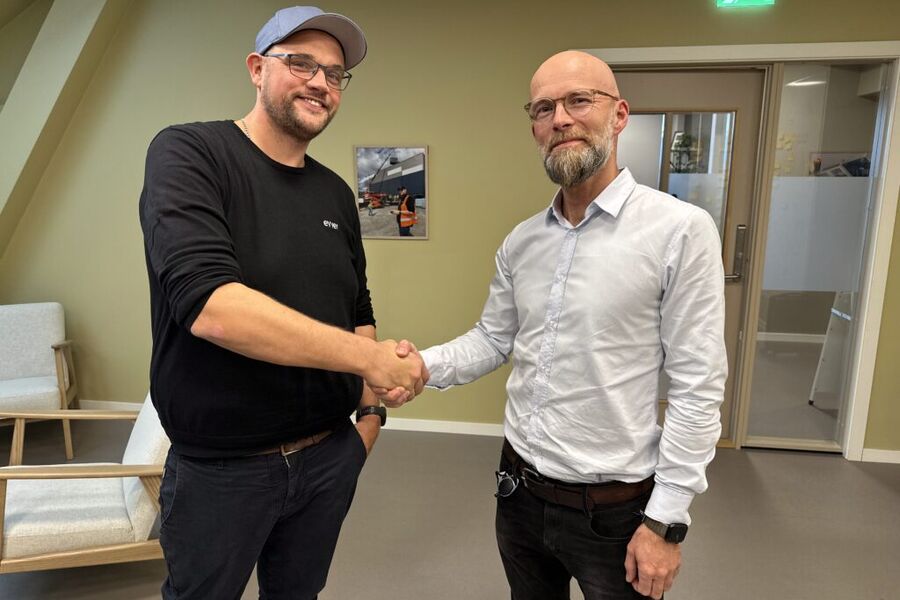 Etter en  god prosess med 26 søkere var det til slutt Ove Andreas Gjermstad som ble valgt ut. Foto: Evver 