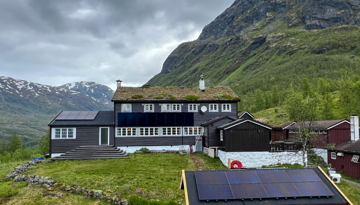 Skogadalsbøen ligger 14 km fra nærmeste vei.