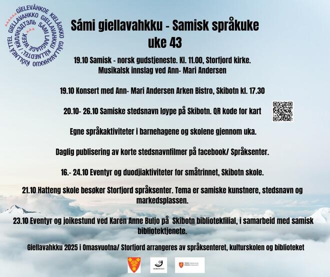 Program samisk språkuke Samisk språkuke