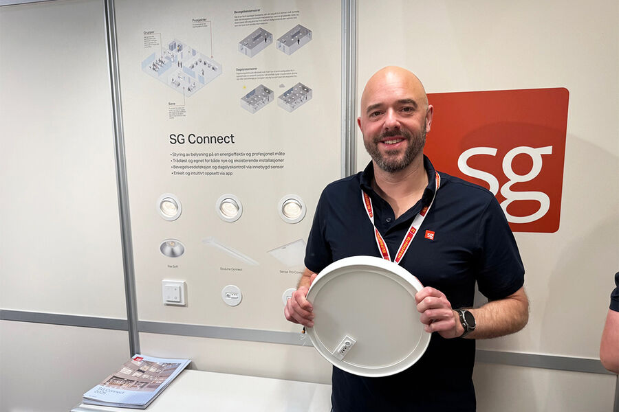 –Vi ser at Connect nå tar over stadig flere prosjekter der DALI tidligere var enerådende. Det er ikke fordi DALI er dårlig – men fordi kundene ønsker løsninger som er enkle å installere, enkle å bruke, og enkle å vedlikeholde, forteller Petter Hansen, KAM prosjekt i SG Armaturen.