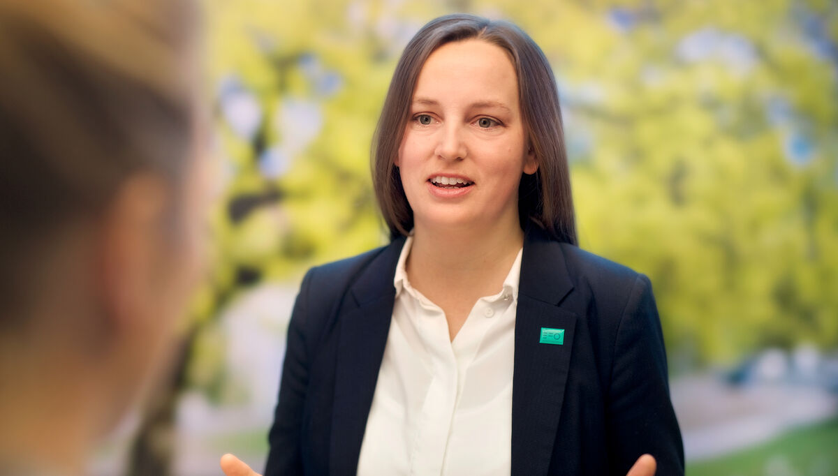 Marie Loe Halvorsen, næringspolitisk direktør i Elektroforeningen. Foto: EFO Marie Loe Halvorsen, næringspolitisk direktør i Elektroforeningen. Foto: EFO