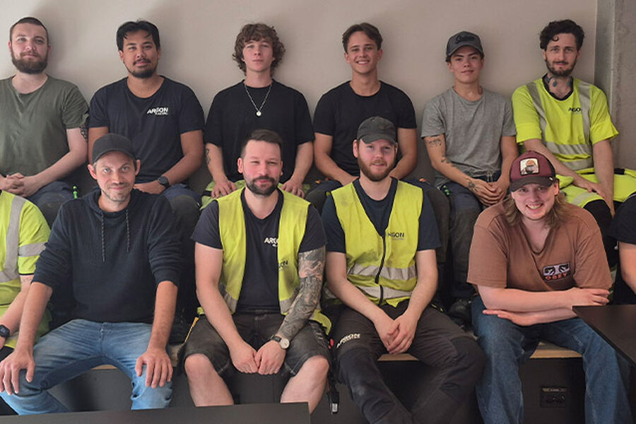 Kjerneteamet på rehabilitering. Foran fra venstre: Mathias Reinert Danielsen, Fredrik Rønsholm, Damian Rosiak, Tor Morten S. Bakken, Tobias Rosmo Grytvik, Yasir Karimi. Bak fra venstre: Martin Johan Nicolaysen By, Alexander Dankert Sandvik, Andreas Høiseth, David Fiplingdal Mellingen, Kim Robin Otivar, Marius Dybvik.