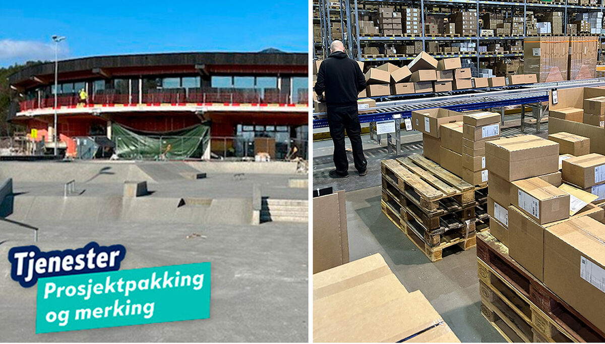 Varene pakkes, sorteres og merkes etter kundens ønske. Varene pakkes, sorteres og merkes etter kundens ønske.