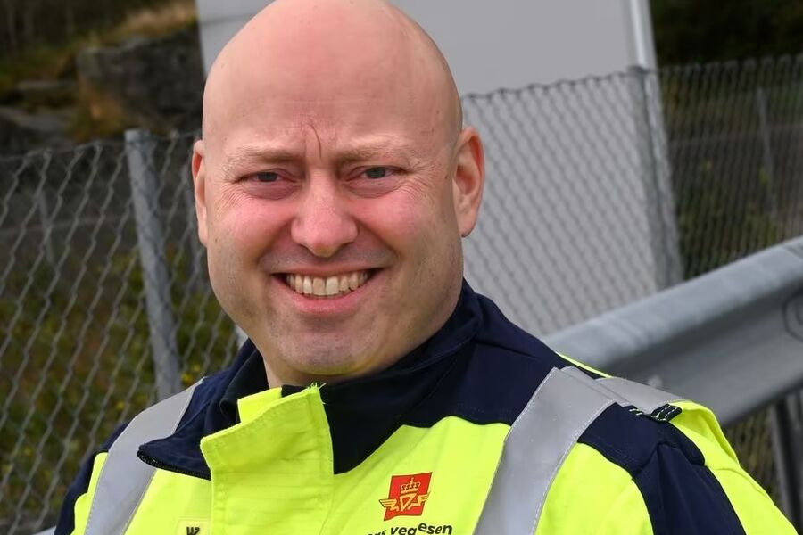 Olav Amund H. Myklebust, prosjektleder for elektro i Vegvesenet Foto: Øyvind Ellingsen, Statens vegvesen