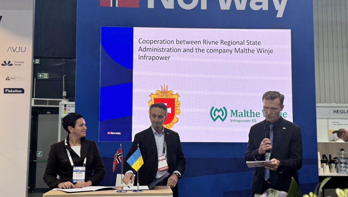 Malthe Winje-gruppen. skal bidra til å gjenreise Ukraina. Foto: Malthe Winje