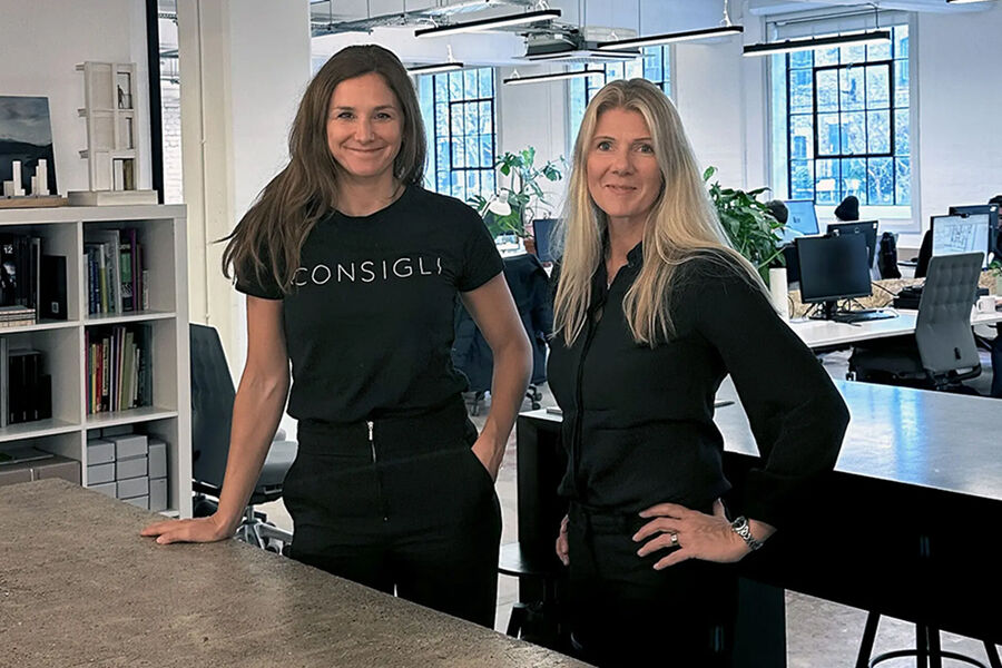 COO Ingebjørg Foss Daae (t.v.) og CEO Janne Aas-Jakobsen. Foto: Consigli COO Ingebjørg Foss Daae (t.v.) og CEO Janne Aas-Jakobsen. Foto: Consigli
