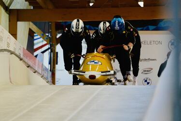 Full fart i Lillehammer bob- og akebane