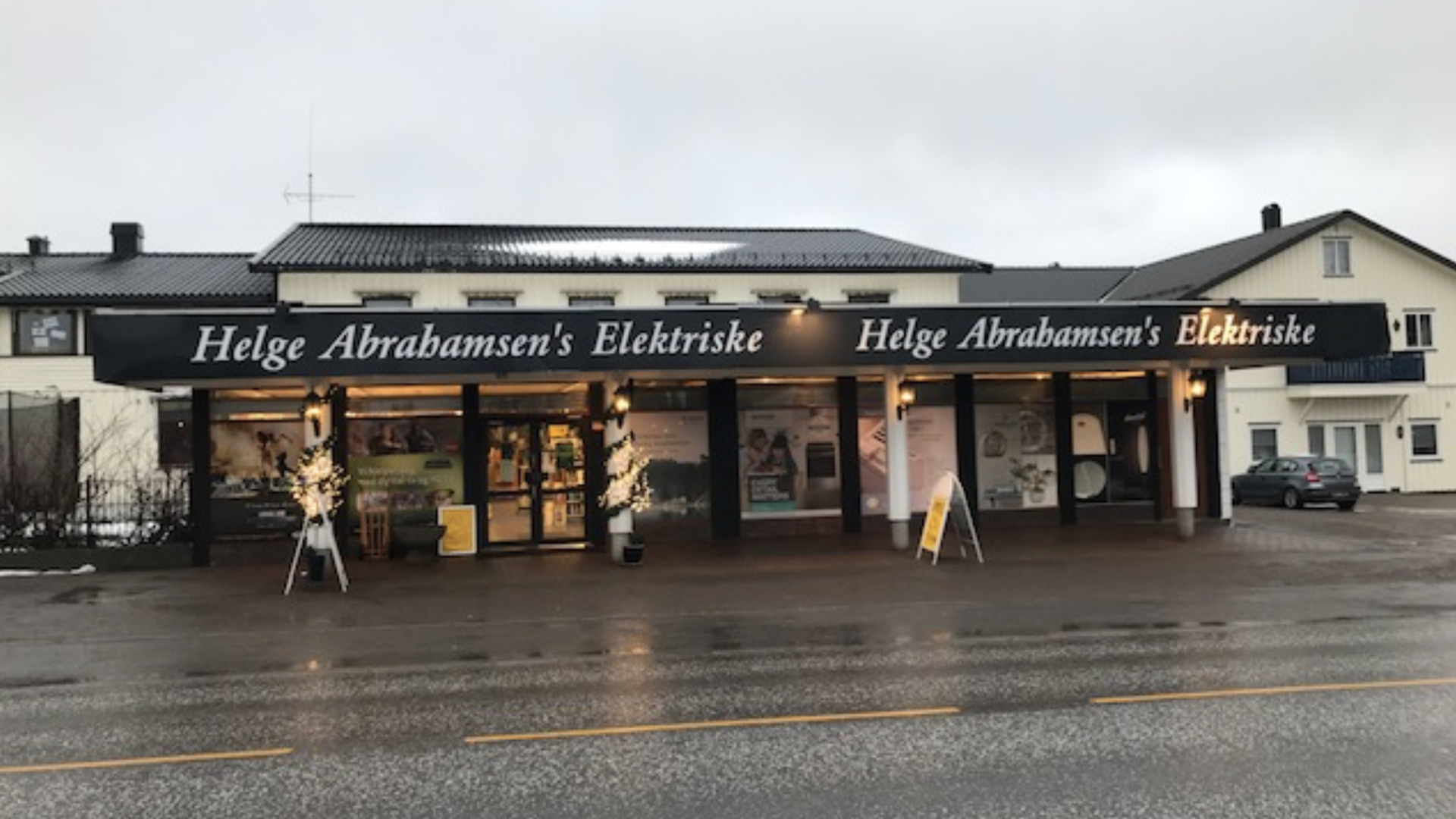 Skjermdump fra forretningens FB-side.