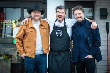 Foto av  Hai Hang, Kristian Hovde & Terje Melheim