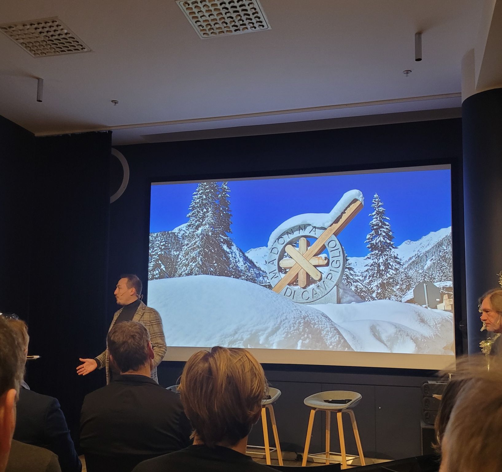 Madonna Di Campiglio var med på kickoff