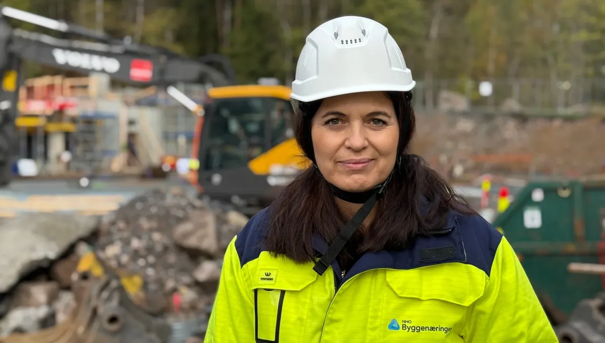 Det som trengs nå, er mer kraft og fart for å få i gang boligbyggingen, sier Nina Solli. Foto: NHO Byggenæringen