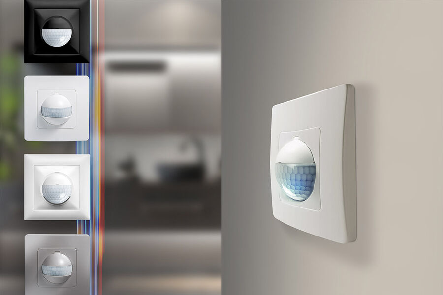 BASIC BMS DALI-2 veggmonterte tilstedeværelsesdetektorer.