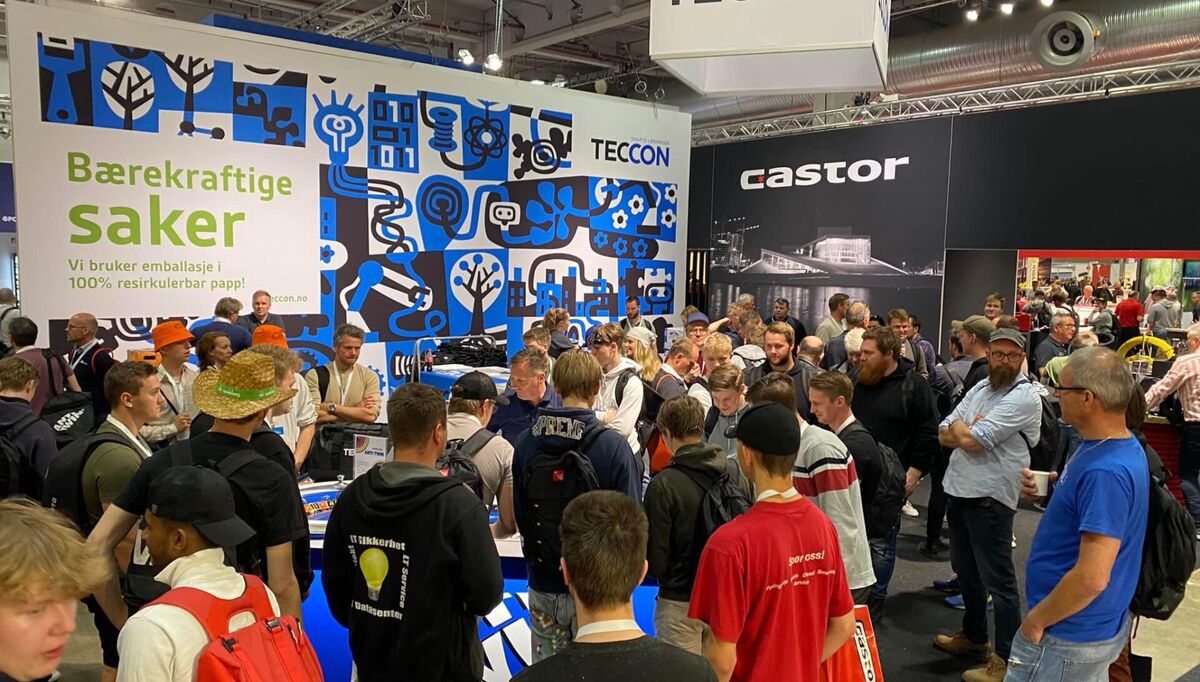 TECCON er en trofast deltager på Eliaden, og vil selvsagt også være på plass i 2026. Foto: TECCON TECCON er en trofast deltager på Eliaden, og vil selvsagt også være på plass i 2026. Foto: TECCON