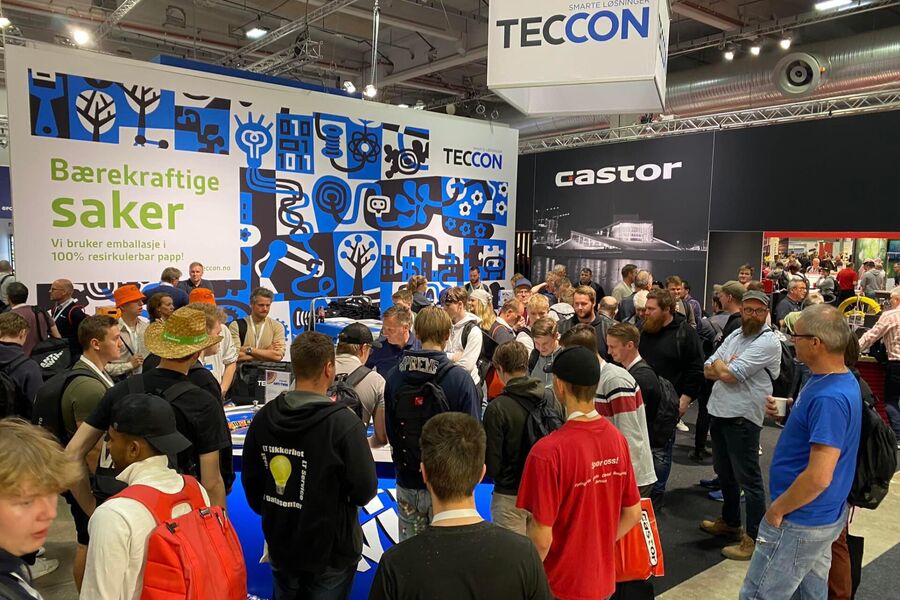 TECCON er en trofast deltager på Eliaden, og vil selvsagt også være på plass i 2026. Foto: TECCON