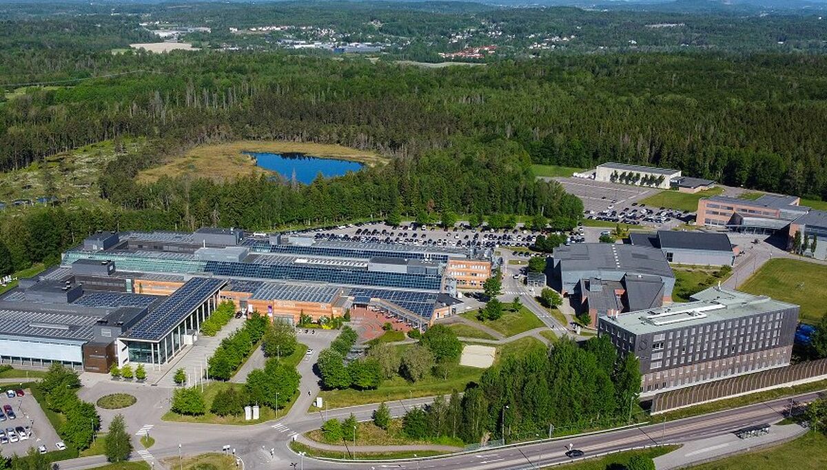 Campus Vestfold på Bakkenteigen. Foto: Nils Kalve / Universitetet i Sørøst-Norge