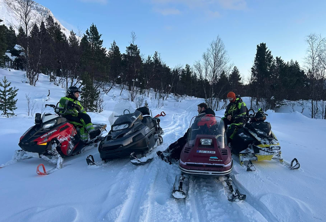 Foto: Skibotn snøskuterforening, Vegar Engstad