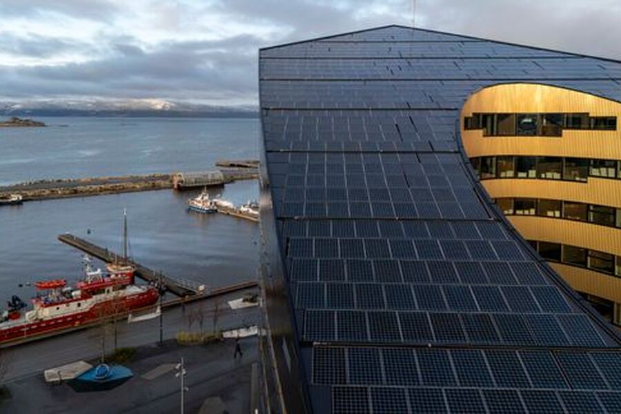 Powerhouse på Brattørkaia i Trondheim. Foto: Enova Øystein Lie/Enova Enova