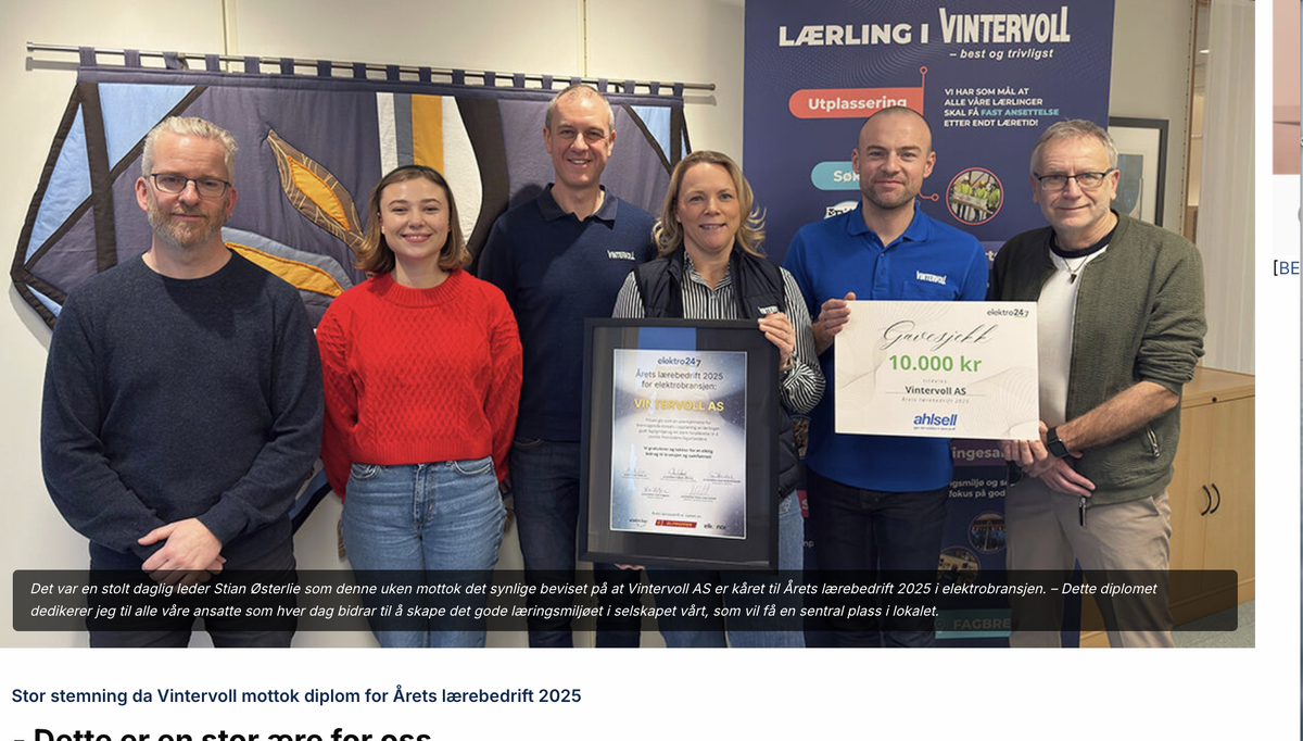 Skjermdump av artikkelen som ble mest lest i desember.