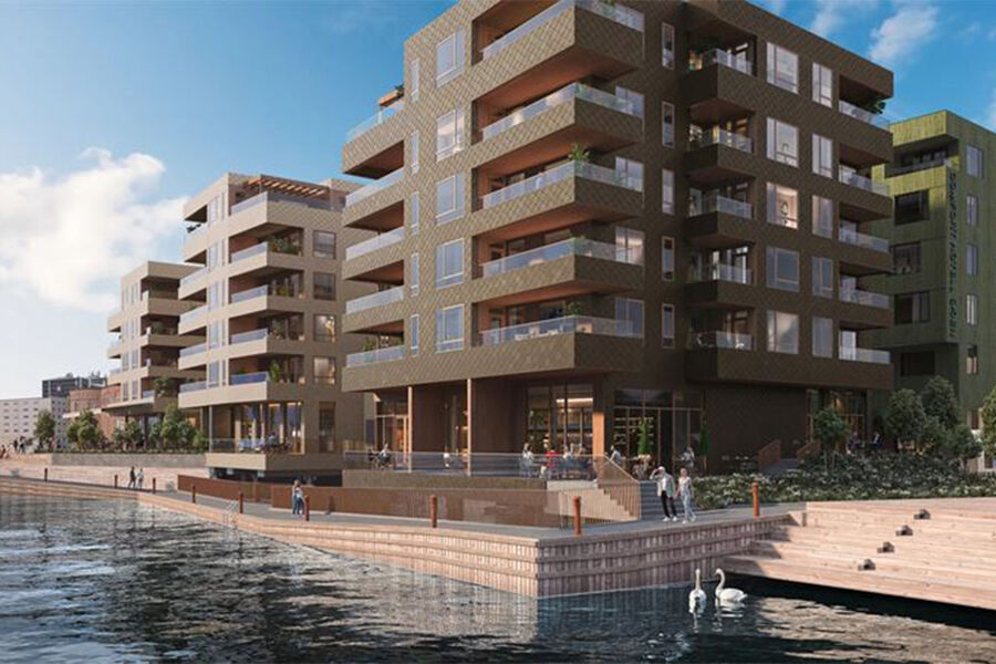 Skien Brygge. Fotograf: Skien brygge utvikling AS