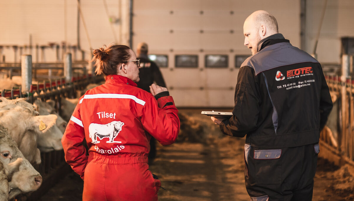 Både i landbruksbygg og næringsbygg har i dag varslingsutstyr som kun støtter 2G-nettet. 1. april innfører Telenor månedlige gebyrer. Illustrasjonsfoto: Elotec