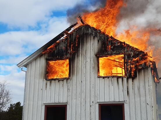 Foto: Vidar Forsaa, Storfjord brann og redning Foto: Vidar Forsaa, Storfjord brann og redning