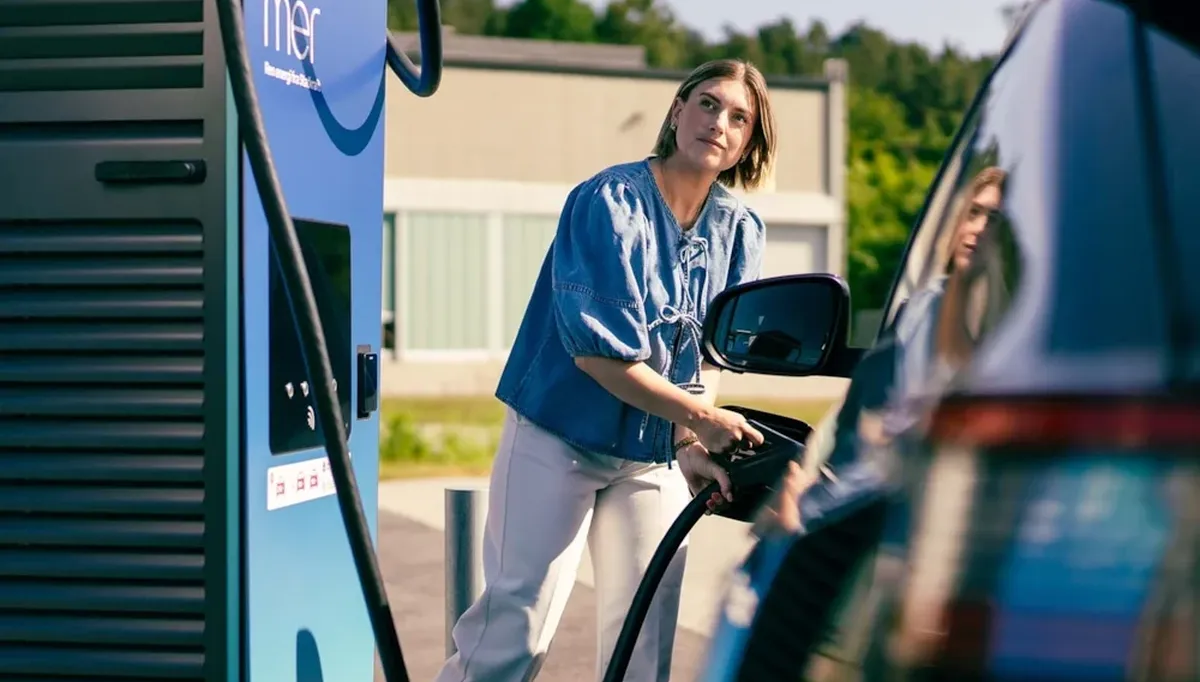 I 2025 ladet hver elbil i snitt 500 kilowattimer fra hurtigladere. Foto: Drivkraft Norge I 2025 ladet hver elbil i snitt 500 kilowattimer fra hurtigladere. Foto: Drivkraft Norge