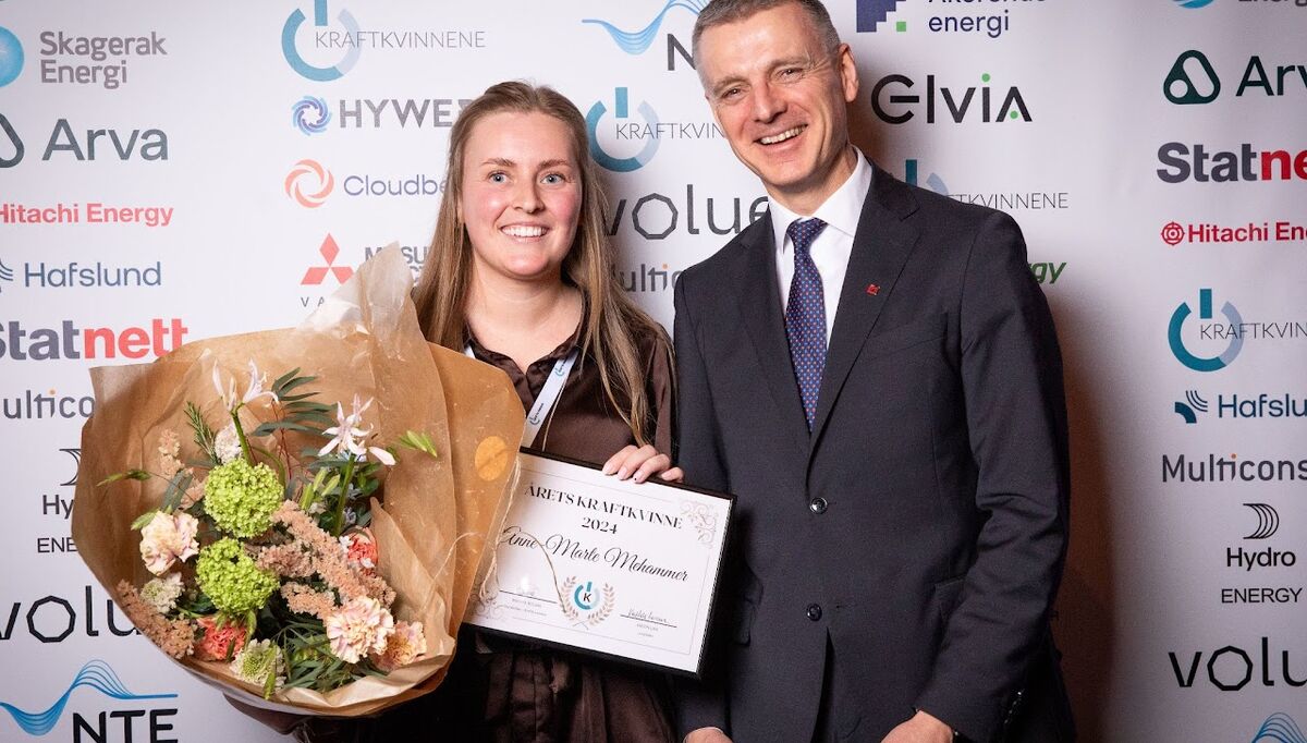I fjor var det Anne Marte Mehammer som ble  kåret til årets kraftkvinne. Hvem blir etterfølgeren? Foto: Kraftkvinnene