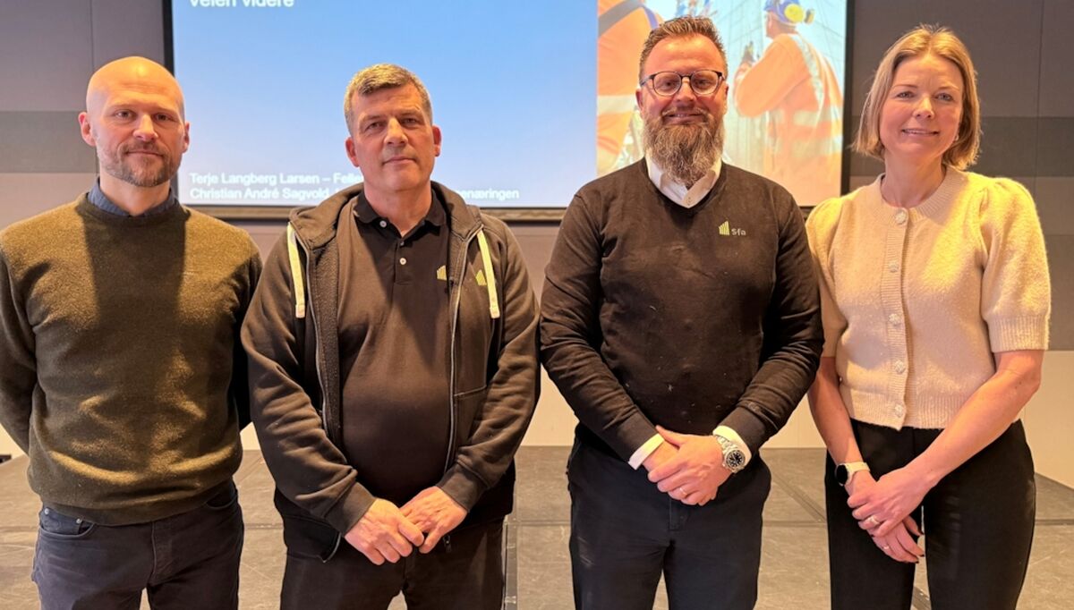 Servicekontoret for akkord videreføres nå på permanent basis. Foto: NHO Byggnæringen.