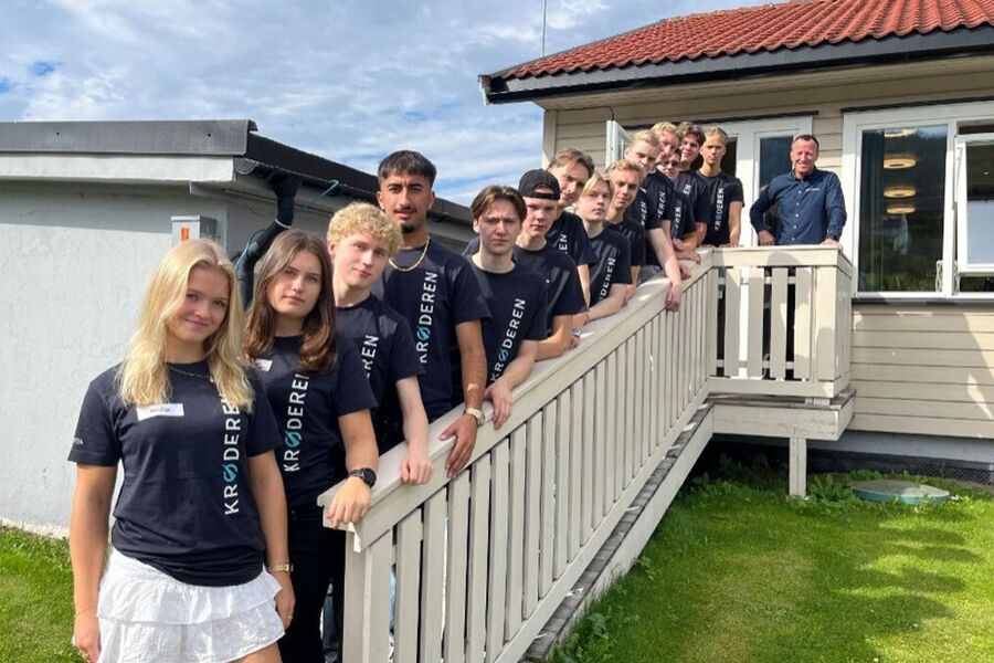 I Nimlas er lærlinger en sentral del av kompetansebyggingen. Foto: Nimlas