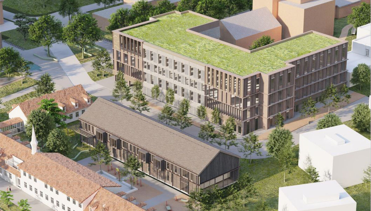 Illustrasjon av Nye Aker Sykehus, Foto: Helse Sør-Øst RHF og prosjekteringsgruppen Team Aker ANS