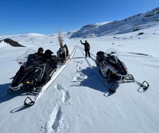 Foto: Skibotn snøskuterforening