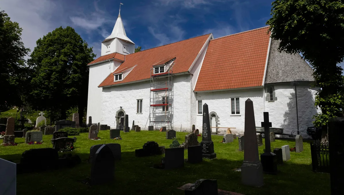 Fjære Kirke. Foto: Marlen Langemann Hagen