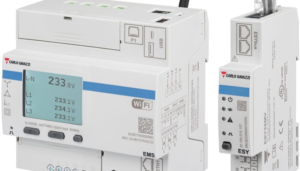 Grunnenheten i systemet, EMS10, er en kombinasjon av energi-/kWh måler, datalogger, web-server og Gateway. Grunnenheten i systemet, EMS10, er en kombinasjon av energi-/kWh måler, datalogger, web-server og Gateway.