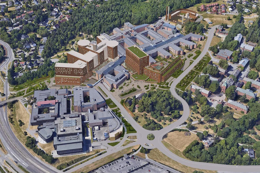 Nye Rikshospitalet. Ill.: Helse Sør-Øst